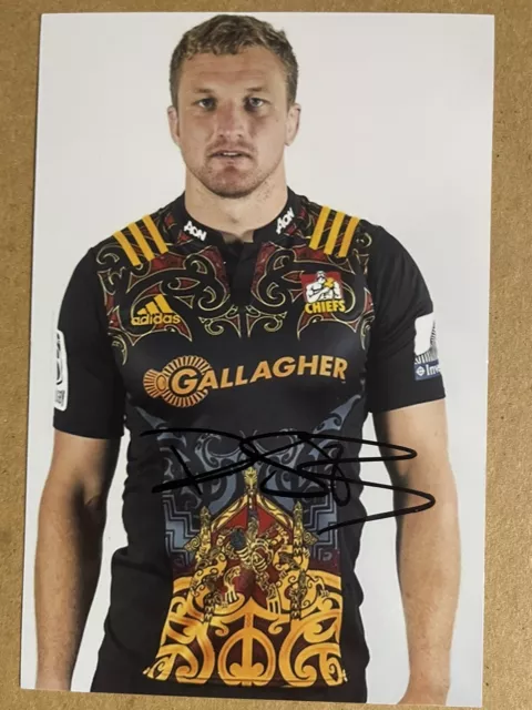 Dominic Bird - Chiefs Rugby Signed 6x4 Photo