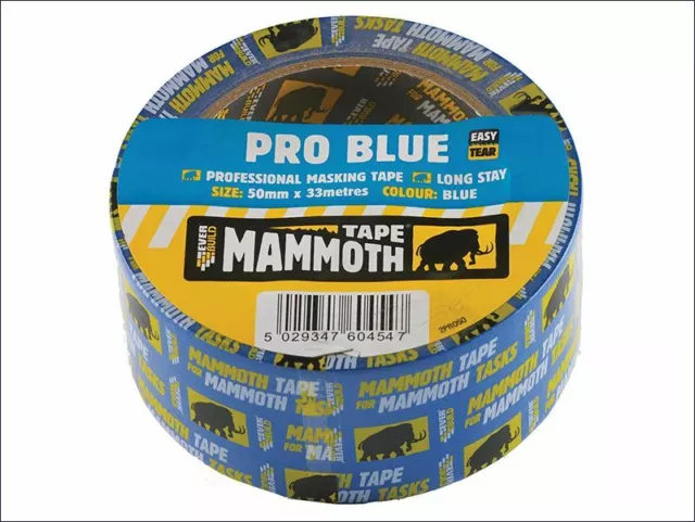 Everbuild - Nastro per mascheratura Pro Blue 25mm x 33m