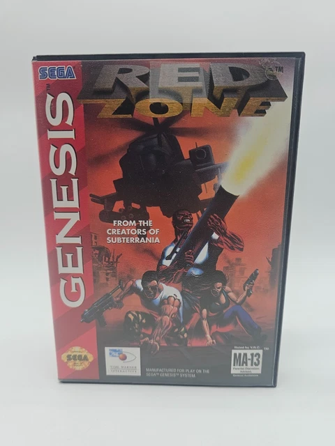 Red Zone - SEGA Mega Drive Game Boxed PAL UK