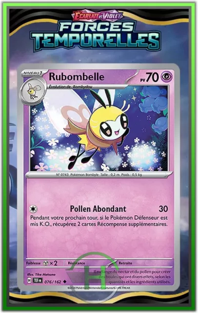 Rubombelle - EV5:Forces Temporelles - 076/162 - Carte Pokémon Française Neuve