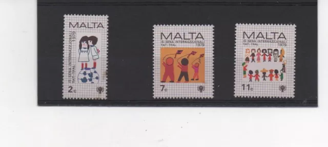 S47050 Malta MNH 1979 International Year of The Child 3v