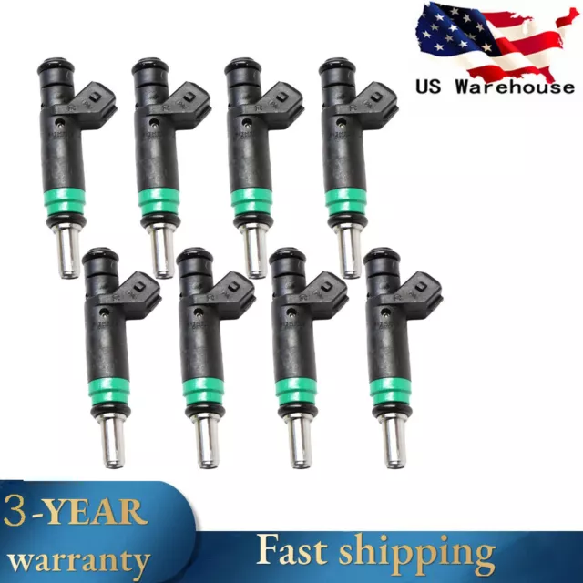 8Pcs Fuel Injector 13647525721 For BMW X5 545i 550i 645CI 650i 745i 750i 4.8L V8