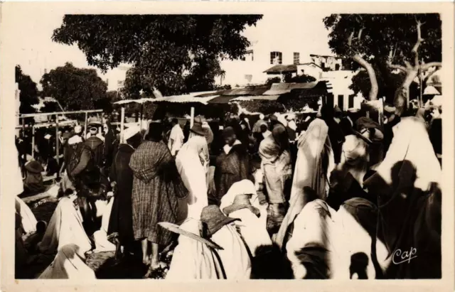 CPA AK TANGER Un coin du Grand Socco MAROC (688823)