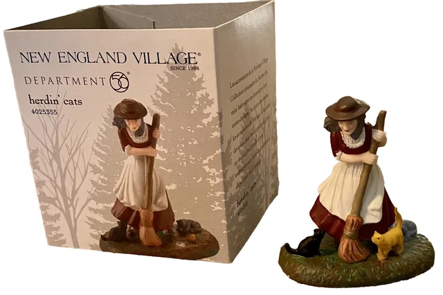 Dept 56 HERDIN' CATS 4025355 New England Salem Willows DEPARTMENT D56