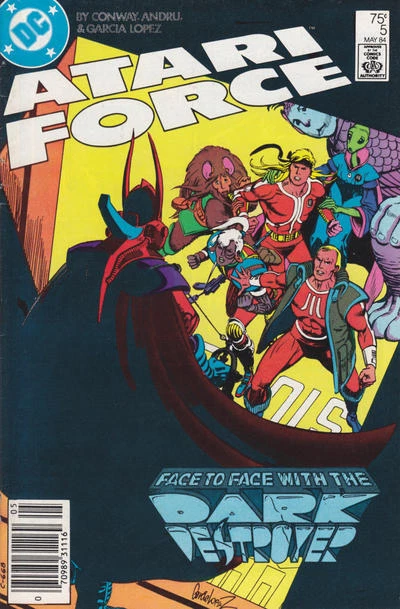 Atari Force #5 (Newsstand) VF; DC | we combine shipping