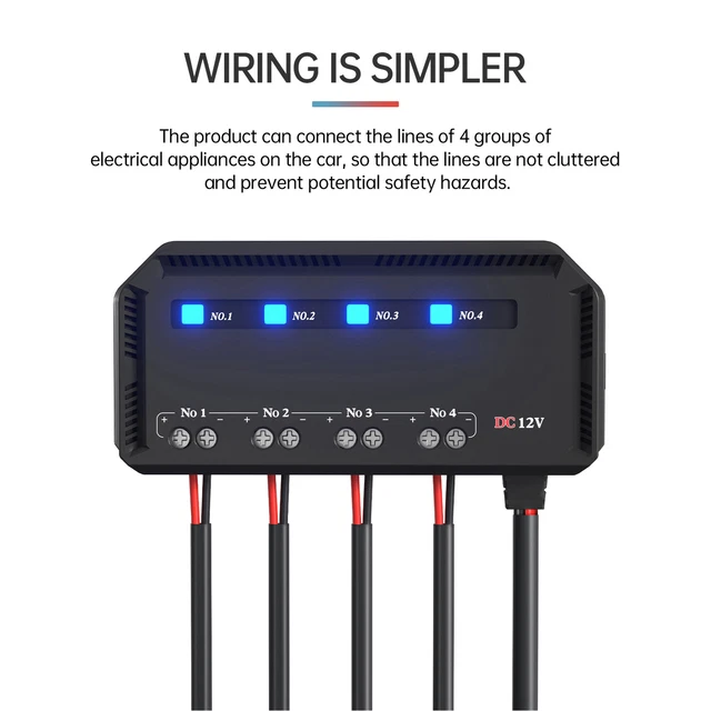 AND RELAY BOX 4 Way And Relay Box Convenient Stable Performance EUR 19 ...