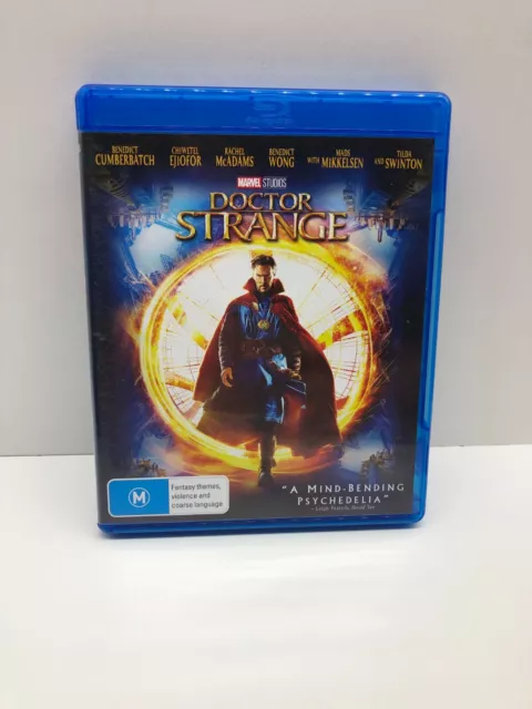 Doctor Strange (Blu-ray, 2016) Very Good Condition Region B