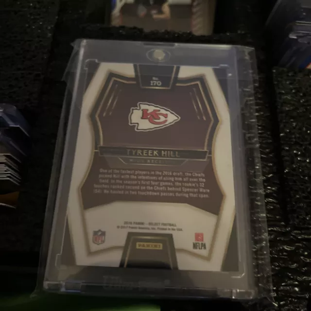 2016 Select Tyreek Hill RC Tri-color Prizm Rookie 2