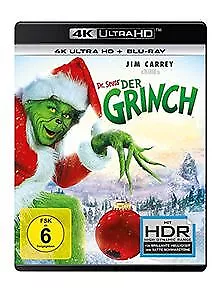 Der Grinch  (4K Ultra HD) (+ Blu-ray 2D) von Howard,... | DVD | Zustand sehr gut
