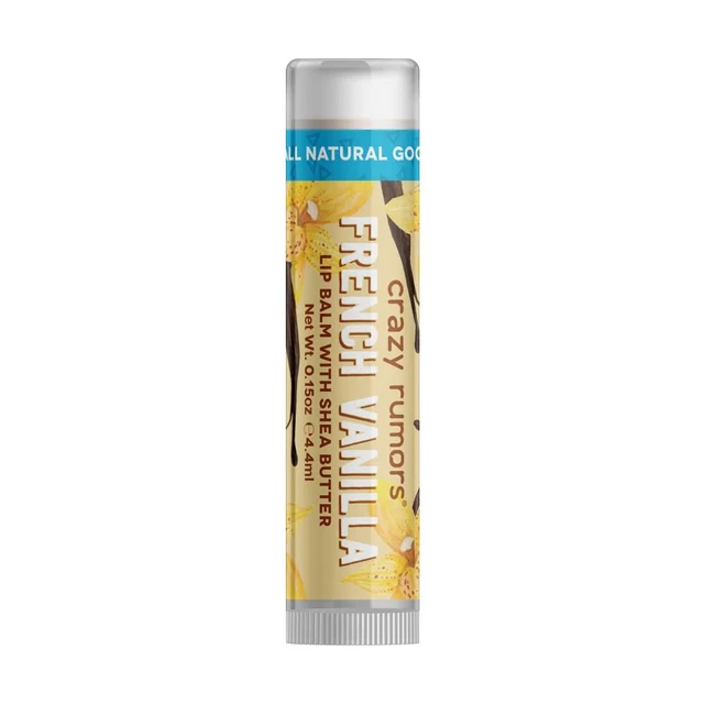 Crazy Rumors Französische Vanille Lippenbalsam mit Sheabutter