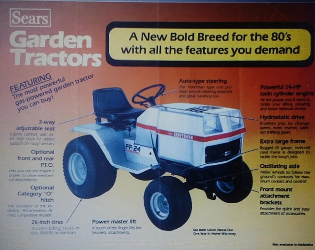 Craftsman ff24 hotsell