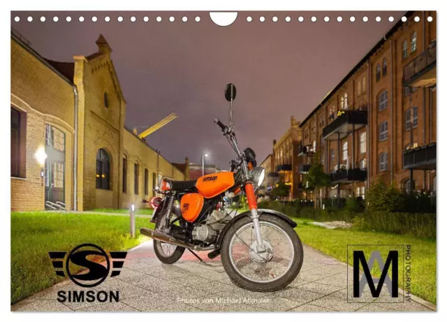 Simson S51c (Wandkalender 2025 DIN A4 quer), CALVENDO Monatskalender Kalender