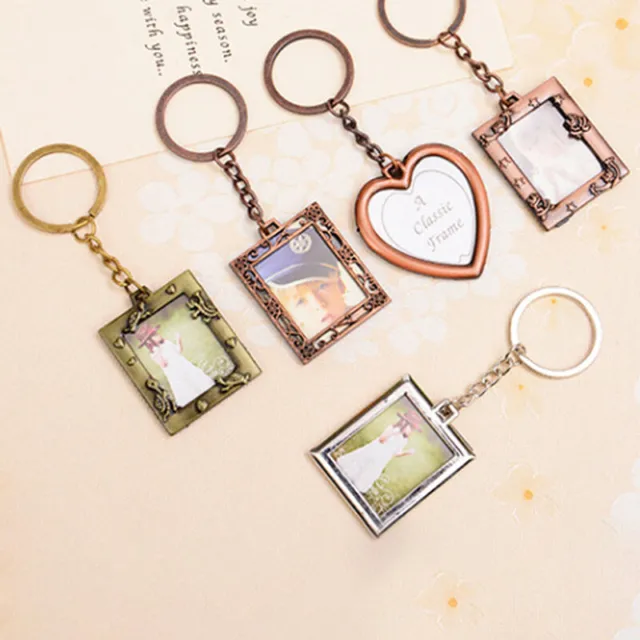 Alloy Photo Frames Keyring Keychain Decoration Photo Props Photo Display Hold7H