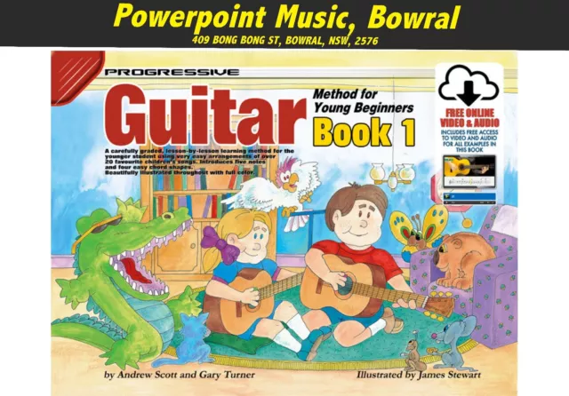 Progressive Guitar Method For Young Beginner Bk1 + Online Audio - KPYG1X