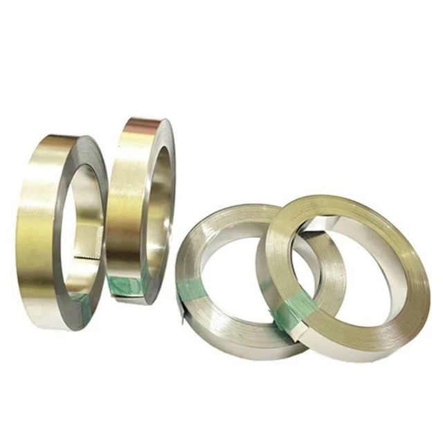 Nickel Sheet Plated Steel Belt Strip Roll Connector Spot Welding Machine Battery