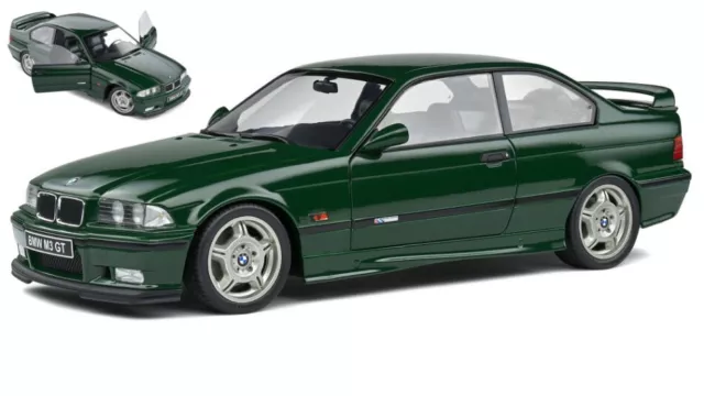 BMW E36 Coupe' M3 Gt 1955 British Racing Vert 1:18 Model 1803907 Solido