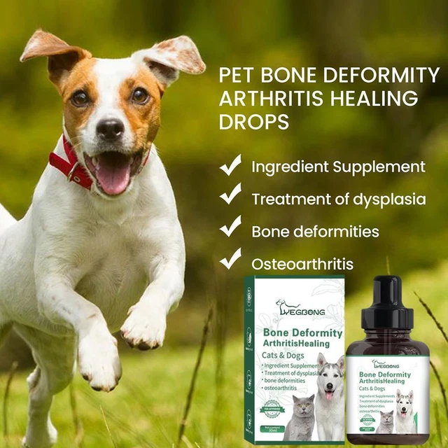 Pet Joint Repair Drops For Dogs, Cats,Cats Body Joint Relief Pain-UK Care M8S4