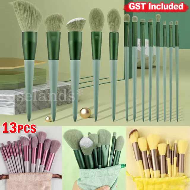 13PCS Eye Make-up Brushes Diamond Eyeshadow Eyebrow Blending Brush Set Tools