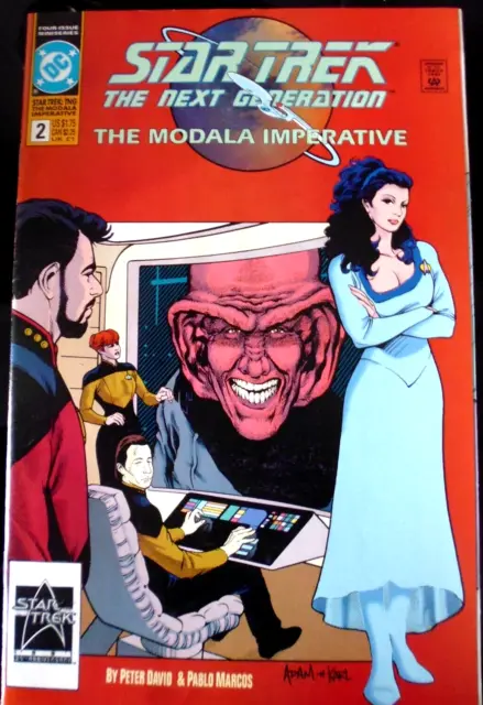 Star Trek - The Next Generation : The Moderla Imperative # 2.  Dc Comics 1991
