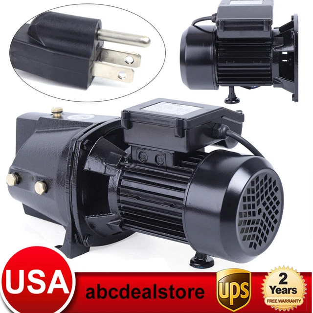 3/4HP SELFPRIMING W/PRESSURE Switch Shallow Water Pump 1" Well Jet