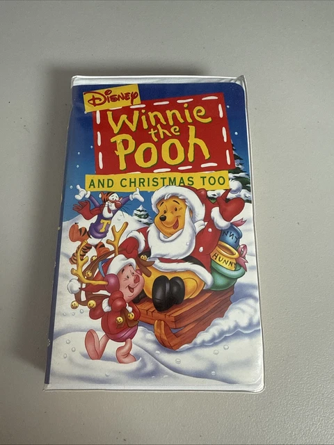 WINNIE THE POOH and Christmas Too (VHS, 1997) Clam Shell Case £8.52 ...