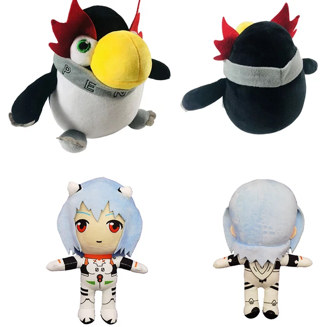 NEON GENESIS EVANGELION Rei Plush Toy Soft And Cuddly Stuffed Doll For 