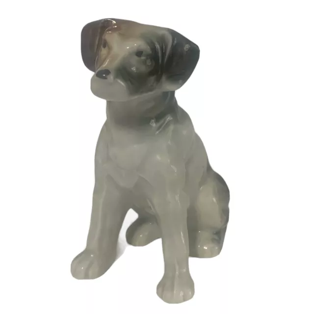 Vintage Beagle Figurine Japan Porcelain Dog Figure