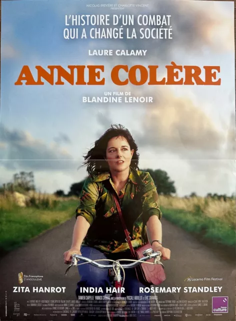 Affiche Cinéma ANNIE COLÈRE 40x60cm Poster / Blandine Lenoir / Laure Calamy