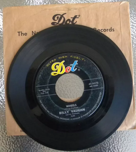 Ruedas de disco Billy Vaughn 45 RPM