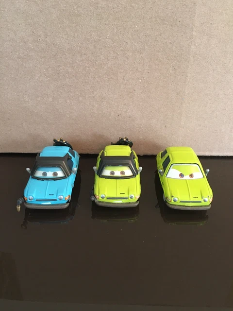 Voiture cars disney pixar Rare - Occasion - Lot de 3