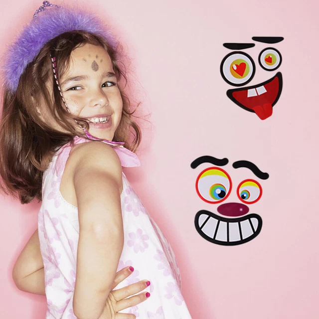 8 Pcs Pumpkin Sticker Iaff Halloween Stickers
