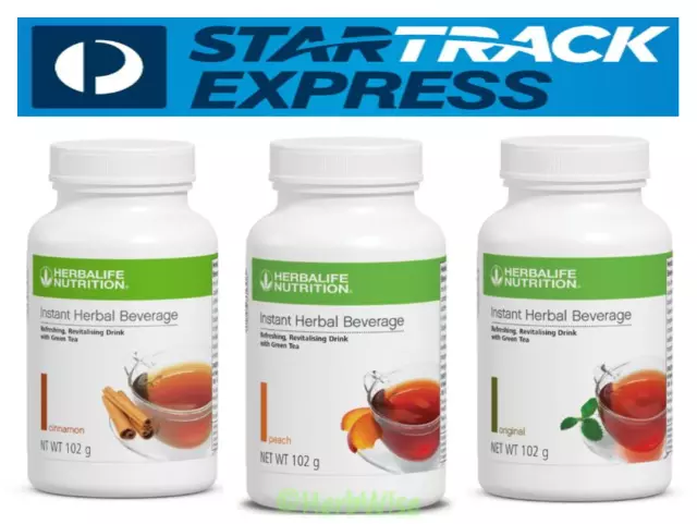 Herbalife Instant Beverage (3 Flavors) - Free Express Postage on Orders A$ 250+