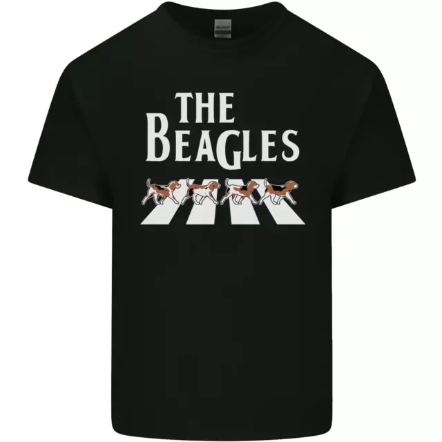 T-shirt top parodia cane divertente da uomo cotone The Beagles