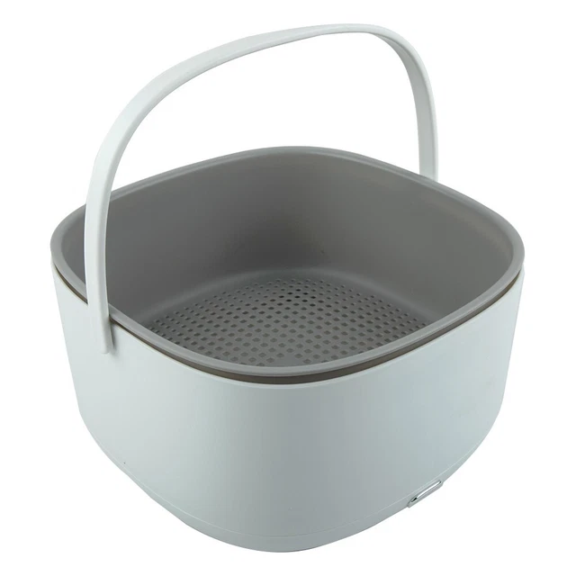 Cesta de lavado verduras lavadora eléctrica hogar gran rendimiento