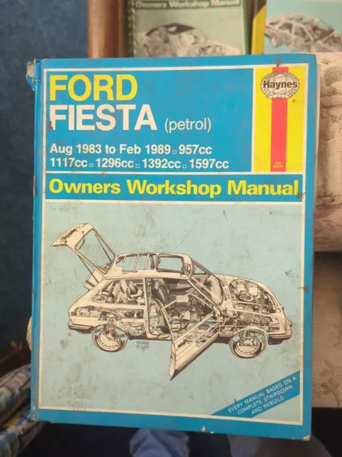 Haynes Ford Fiesta (Petrol) Owners Workshop Manual Aug 1983 to Feb 1989