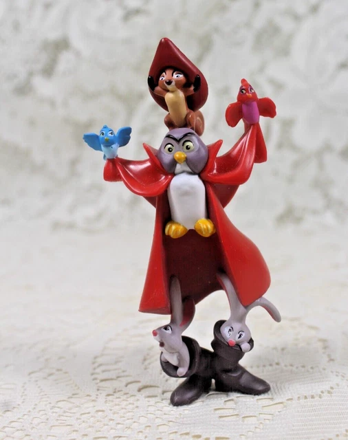 Disney Sleeping Beauty Owl as Prince Phillip PVC Figure Cake Topper