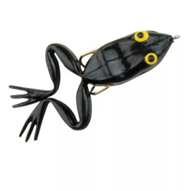 Snag Proof Original Frog #6000 Black, 1/4 oz., Topwater Lure