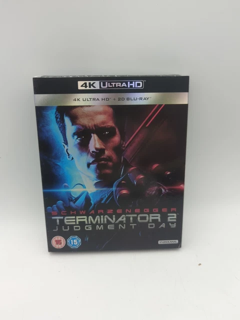 NEW: TERMINATOR 2 Judgement Day - 4K UHD + Blu-Ray Slip Cover £25.00 ...
