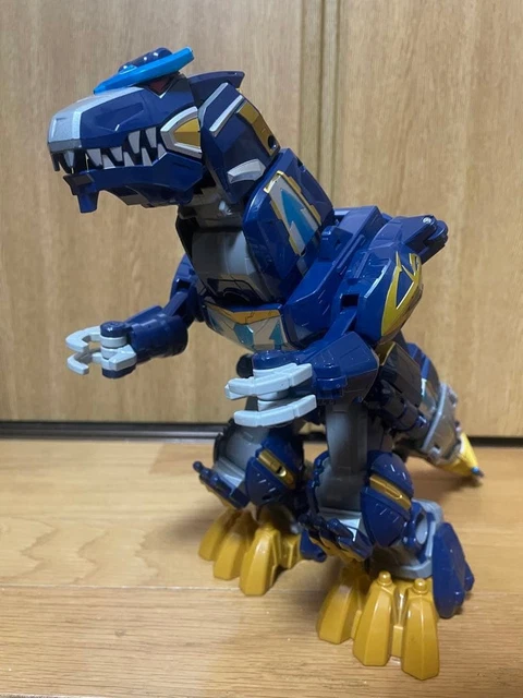 DX GoZyuJin Q-Rex Megazord Power Rangers Super Megaforce Gokaiger BANDAI (Japon)
