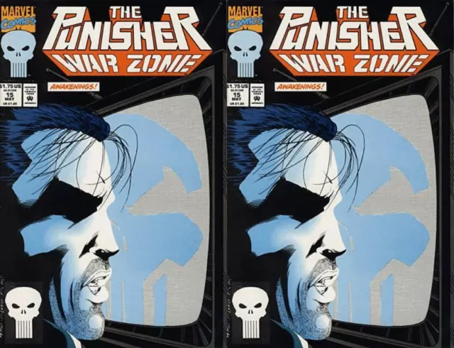 The Punisher: War Zone #15 (1992-1995) Marvel Comics - 2 Comics