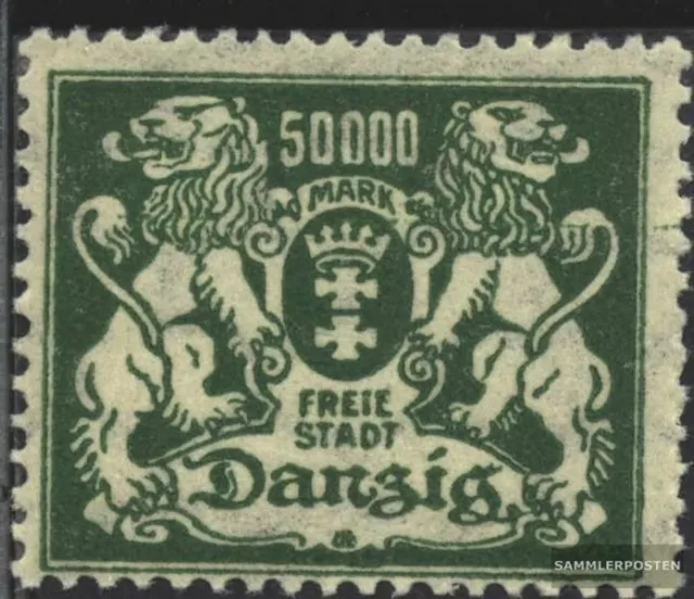Danzig 154 postfrisch 1923 Wappen