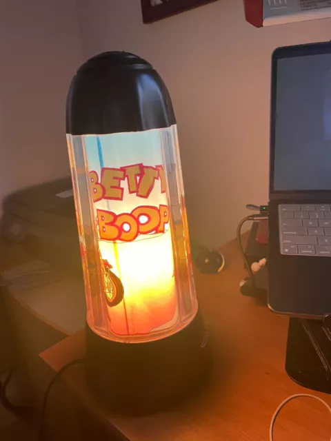 betty boop lamp, motorized, light up 2