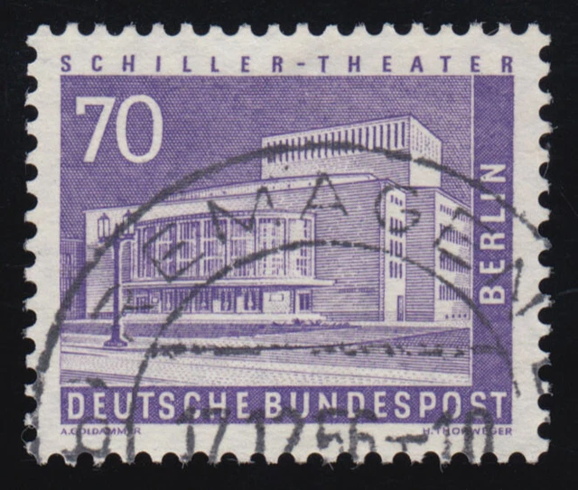 152 Berliner Stadtbilder Schillertheater 70 Pf O
