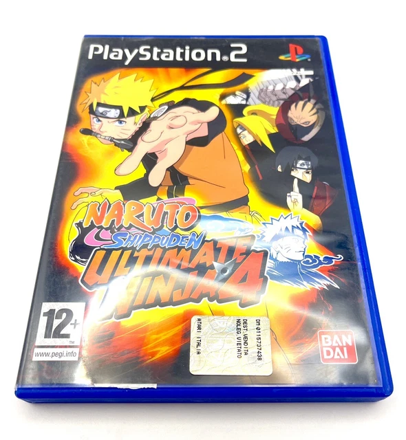 Naruto Shippuden Ultimate Ninja 4 Sur PS2 - Bon état - PAL