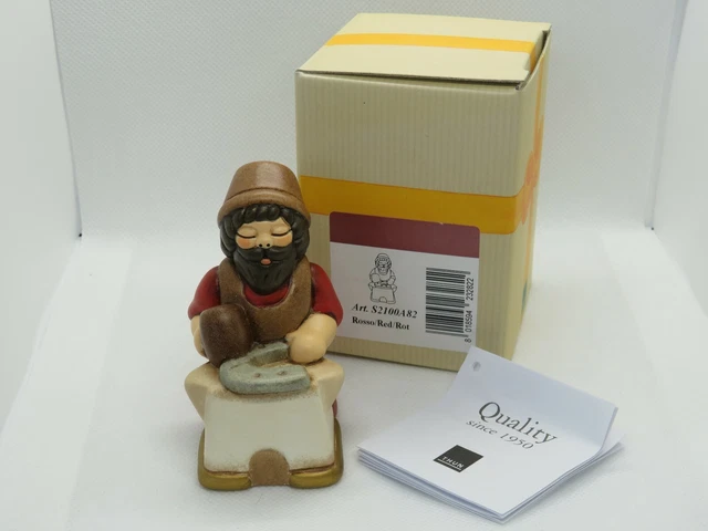 THUN - Soldato Presepe In Ceramica Variante Bianca - 5x4x8 Cm - Decorazione Natalizia Classica - Foto 7