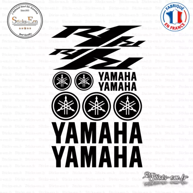 Stickers Planche Yamaha R1 Decal Aufkleber Pegatinas PLA05 Couleurs au choix