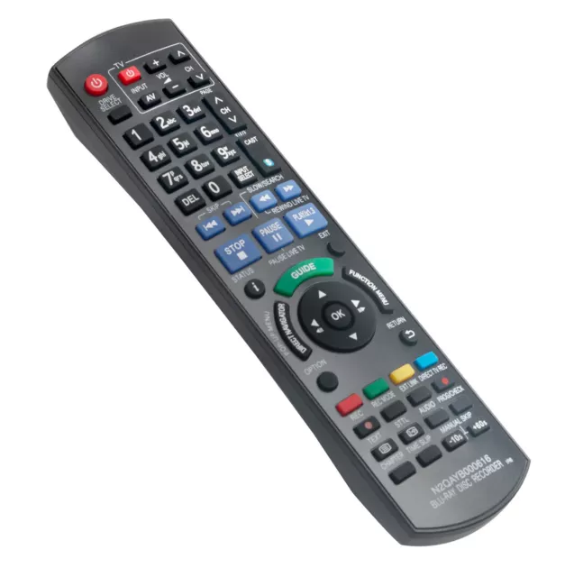 N2QAYB000616 Remote Control for Panasonic BLU RAY RECORDER MR-BST700 DMR-BST701