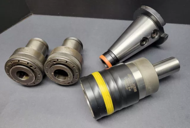 EMUGE Tension Compression Tapping Chuck Torque Collets & Adapter SK50 Machinist