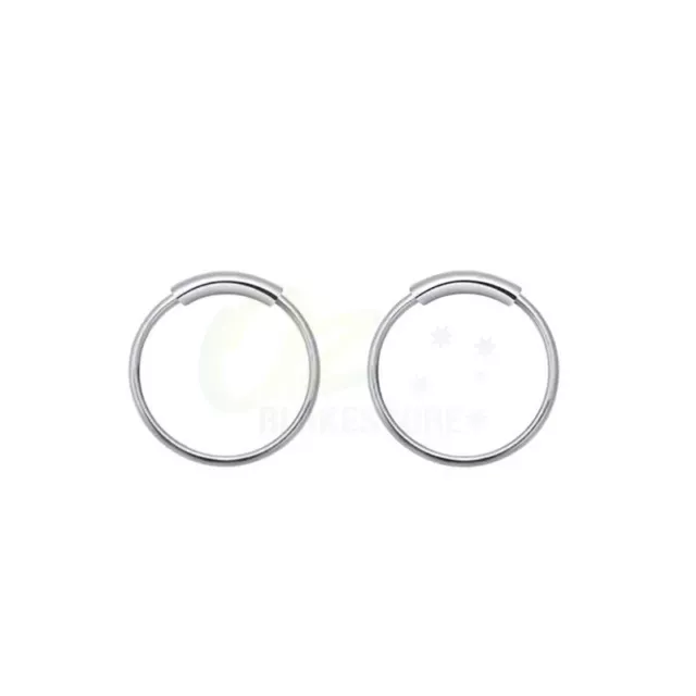 1 Pair Nose Piercing Studs Rings Ear Hoop Helix Surgical Steel Body Jewellery