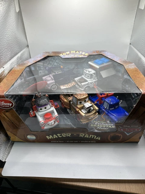 Mater Rama DISNEY PIXAR STORE Cars Mater Rama Dragstar Kabuki Ivan Taco ...